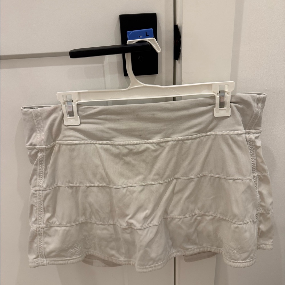 White Tennis Skirt